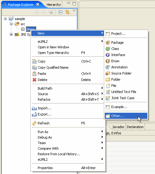 Class Diagram Creation